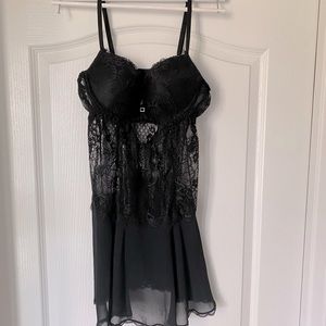 Black Lace Lingerie